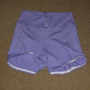 CVG lilac shorts